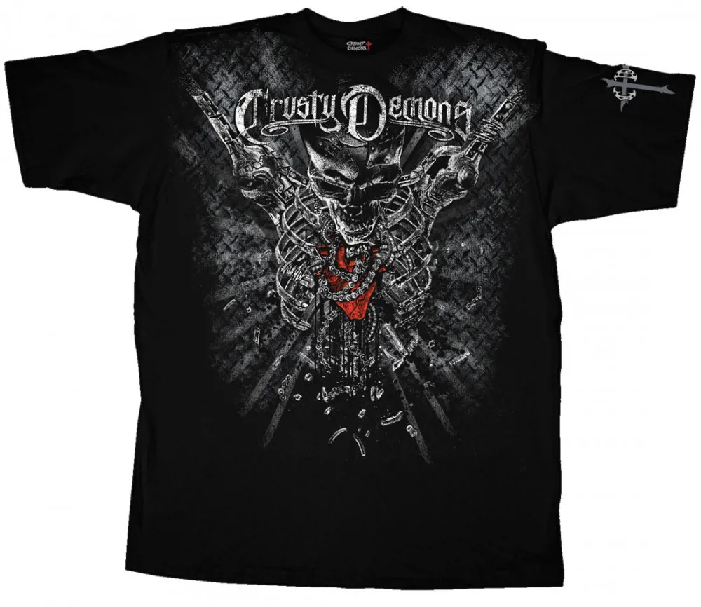 Футболка Crusty Scare Crow Tee [Black], S