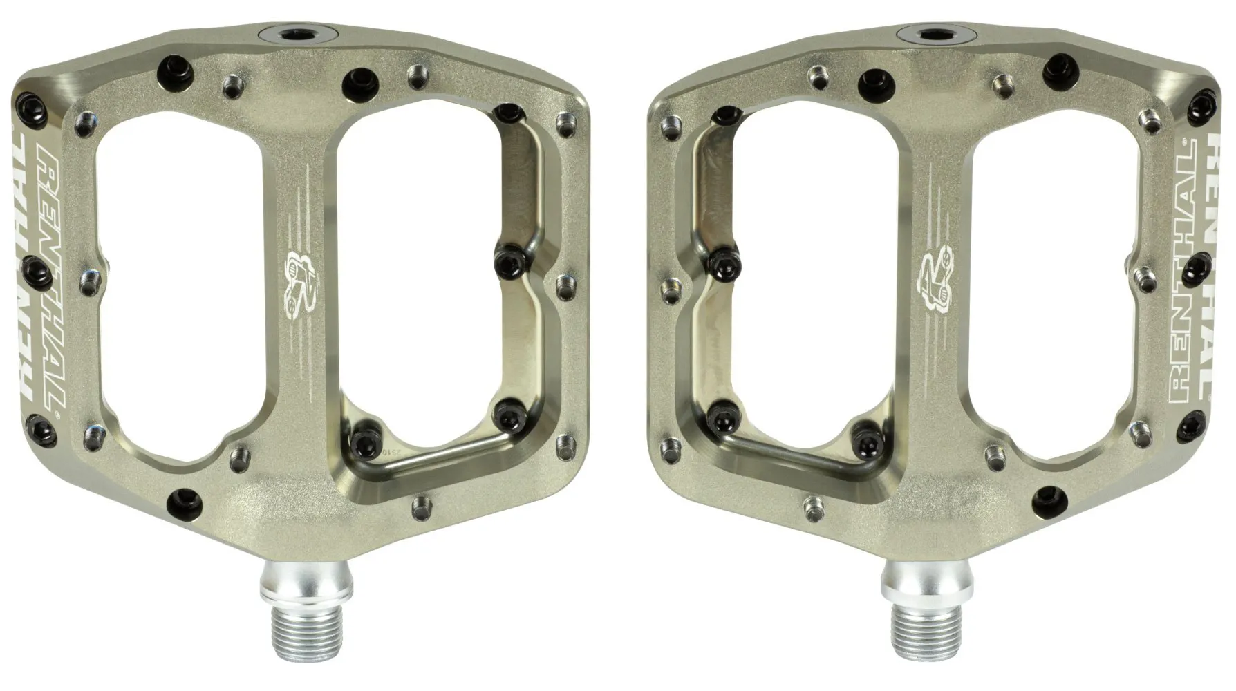 Педалі Renthal Revo-F Flat Pedal [AluGold]