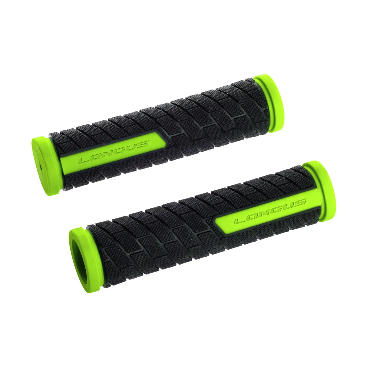 Ручки керма Longus GRID, неоновий жовто/чорний 