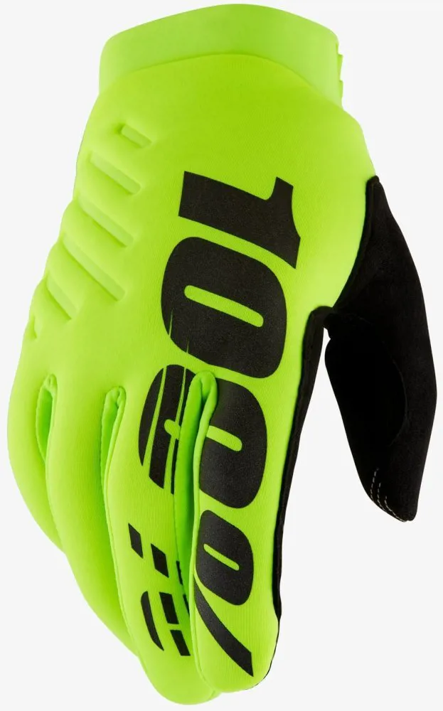 Дитячі зимові перчатки Ride 100% BRISKER Glove [Fluo Yellow], YM (6)