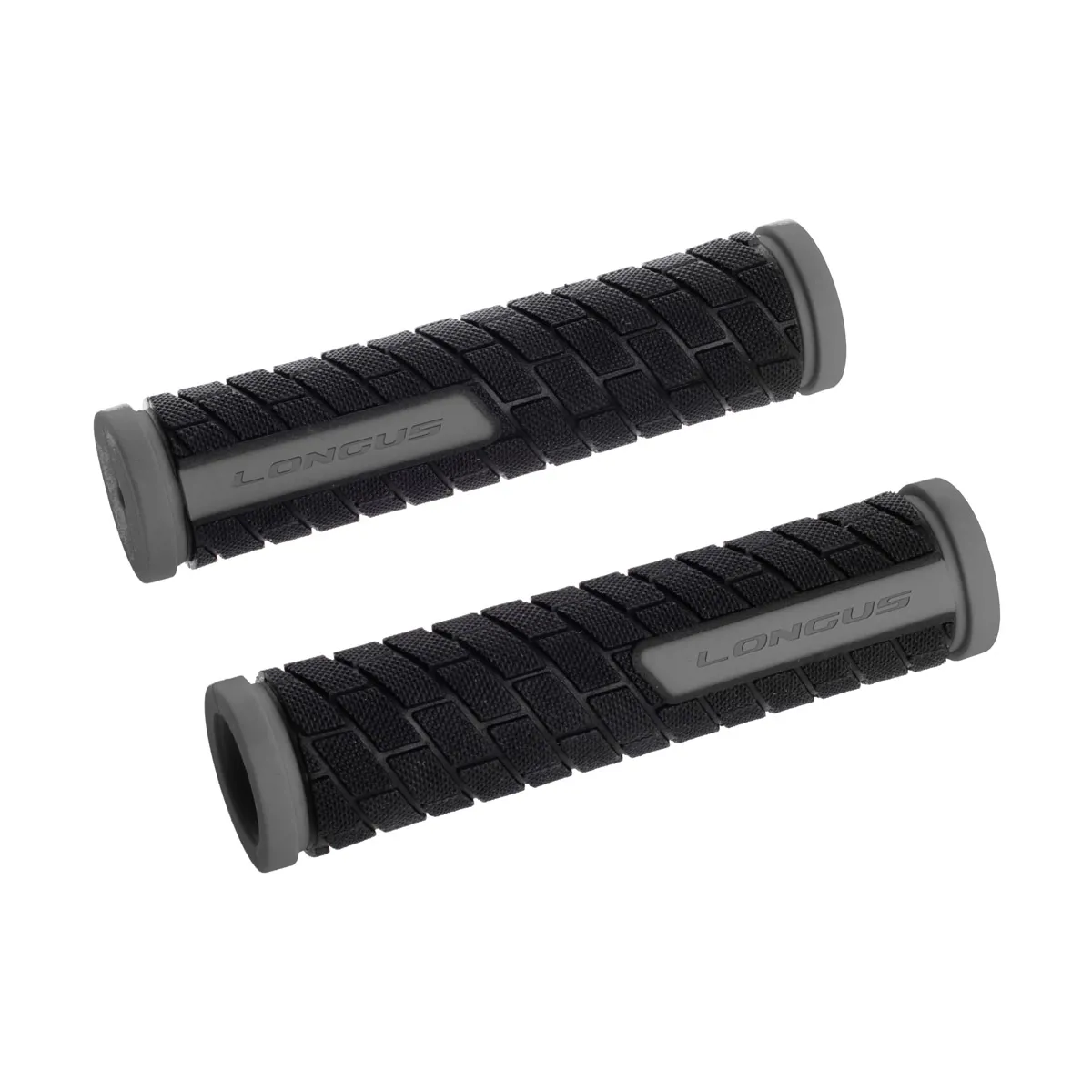 Ручки керма Longus GRID, сіро/чорний 